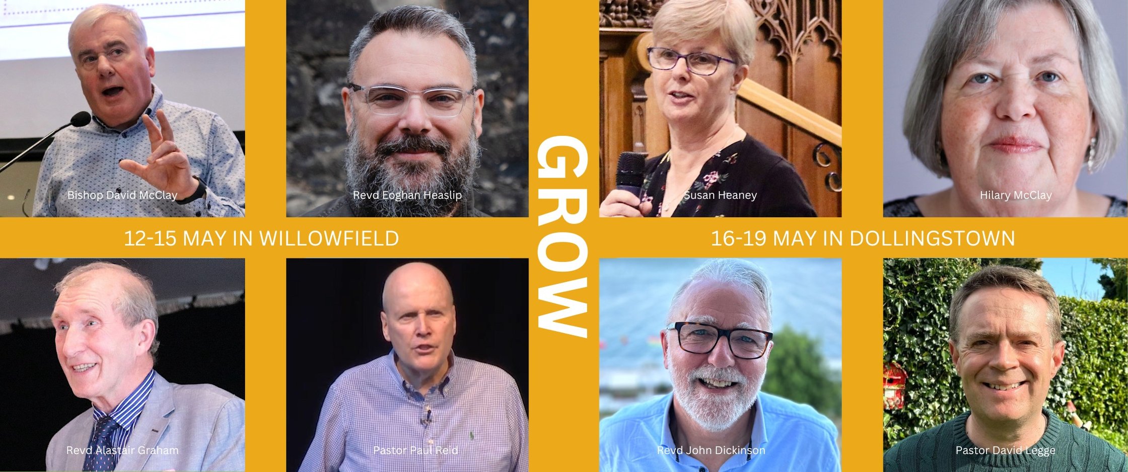 GROW: 8 speakers and 8 topics