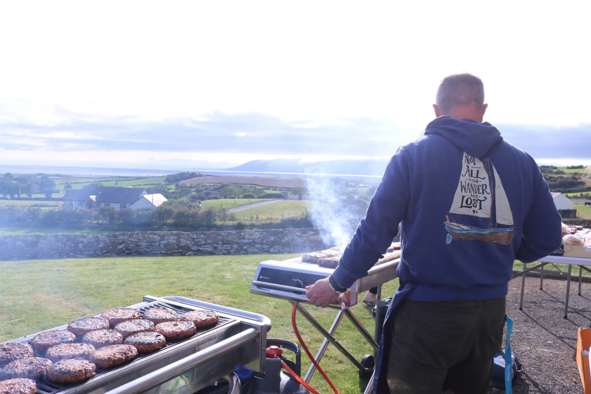 Stunning setting for a BBQ