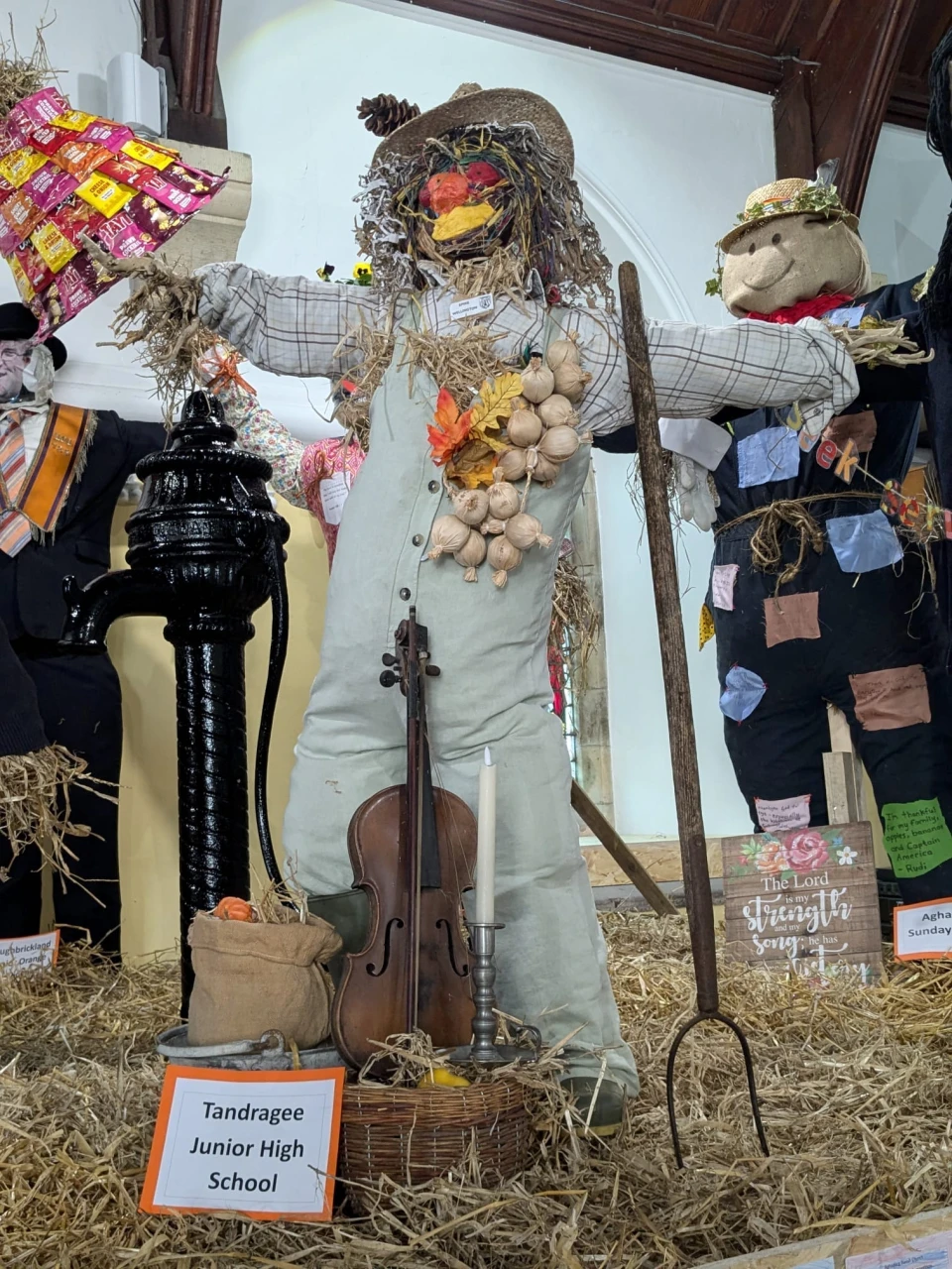 A splendid scarecrow from Tandragee Junior High School