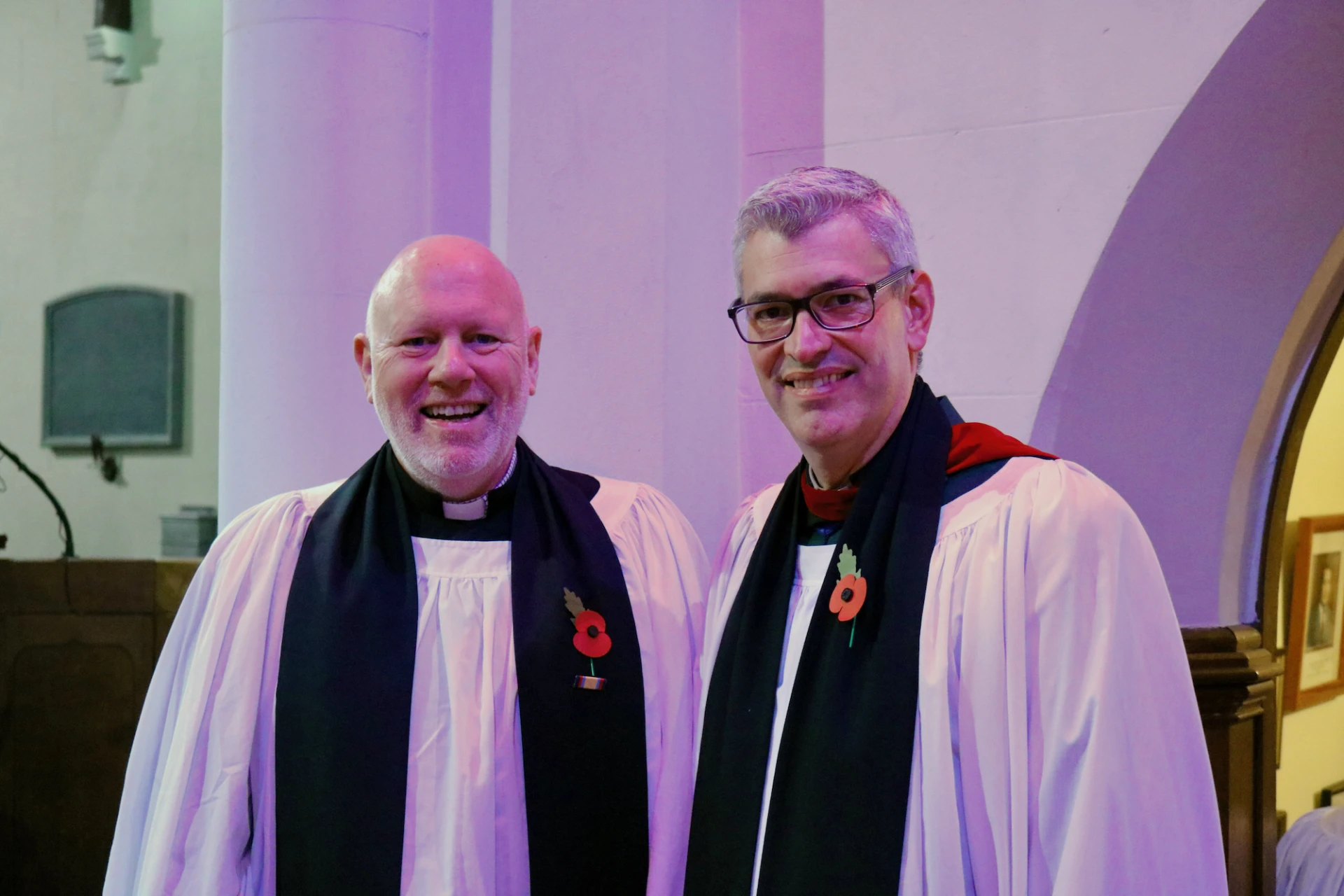 Adrian and Archdeacon Jim