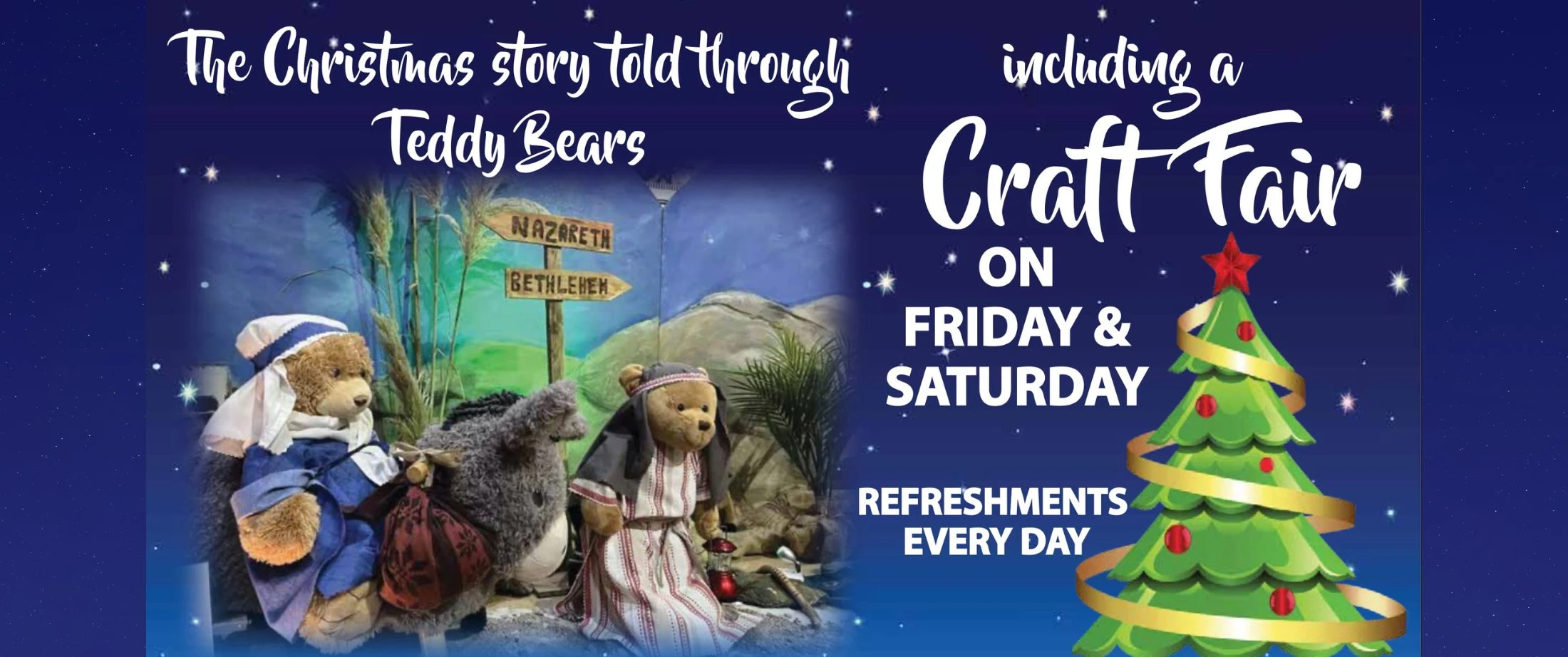 Teddy Bear Christmas with Craft Fair