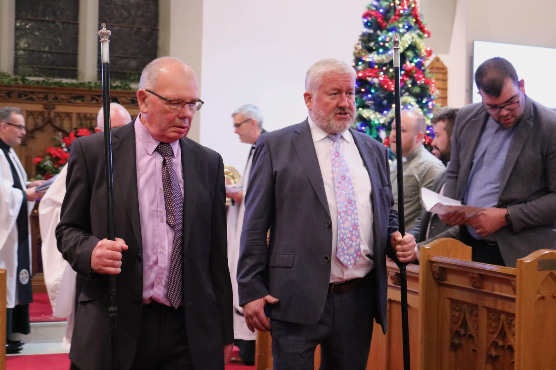 Church Wardens, Robert Montgomery (People's) and David Smyth (Rector's)