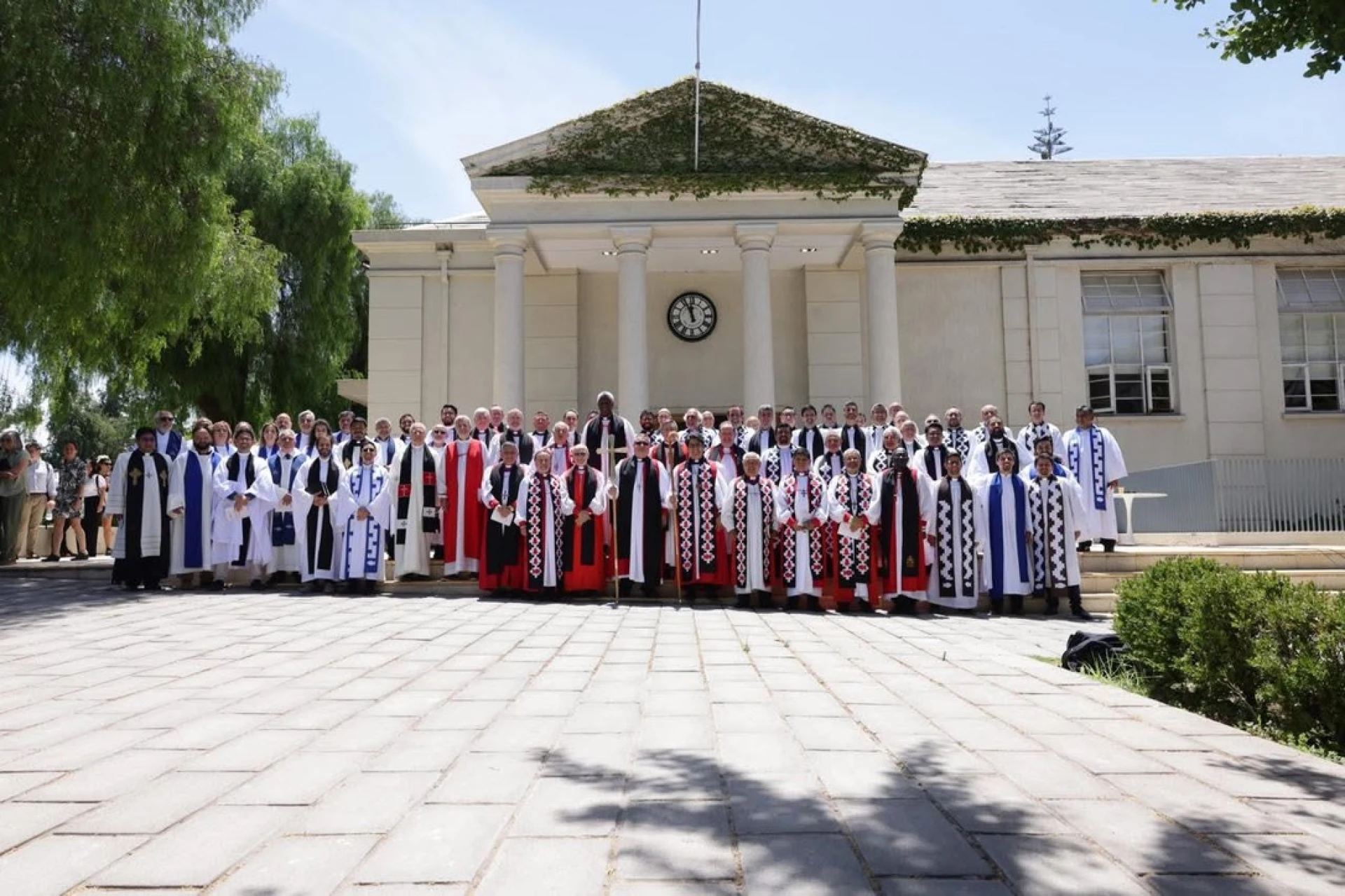 Clergy group following the main service