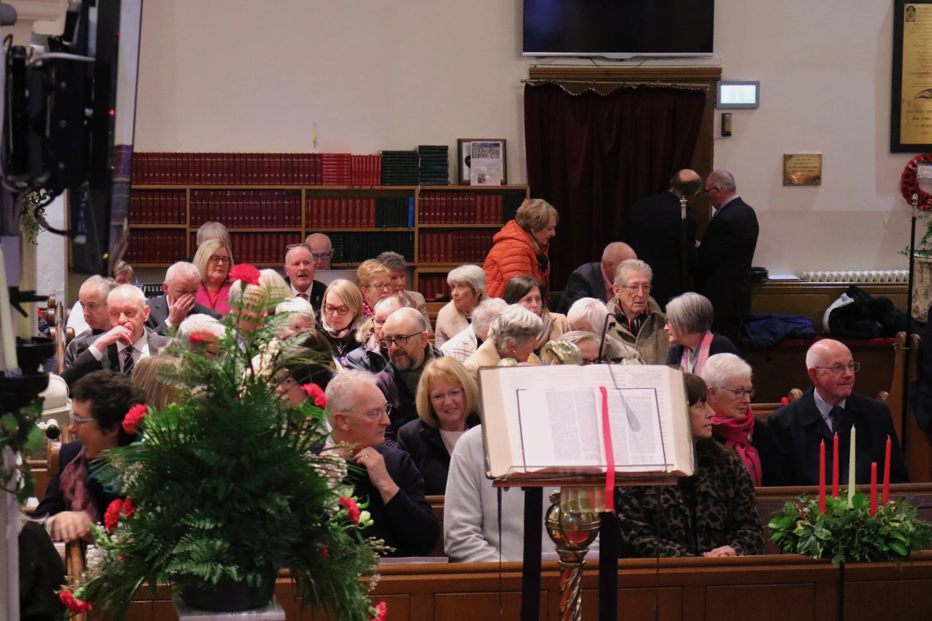 A festive church