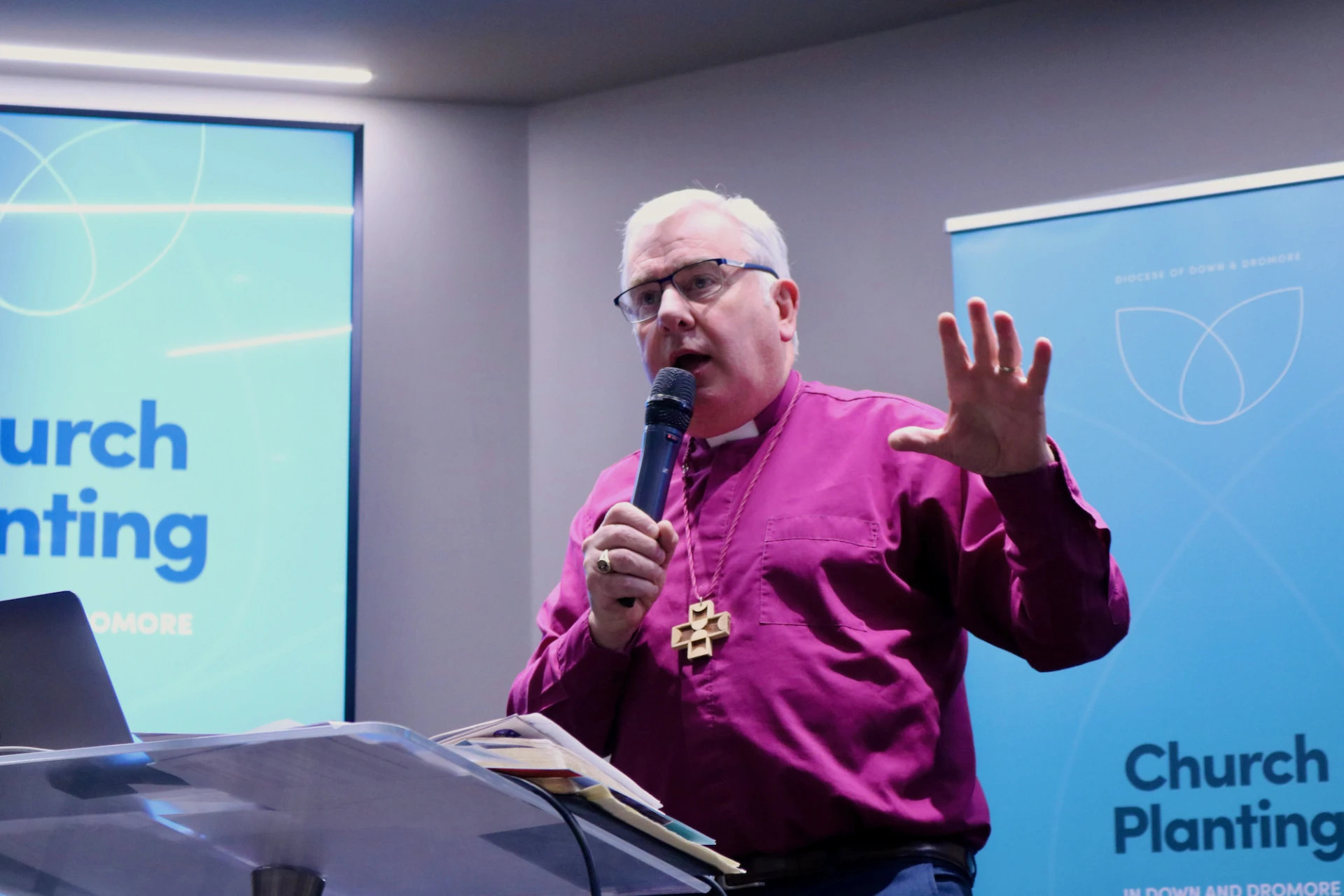 Bishop David shares future plans