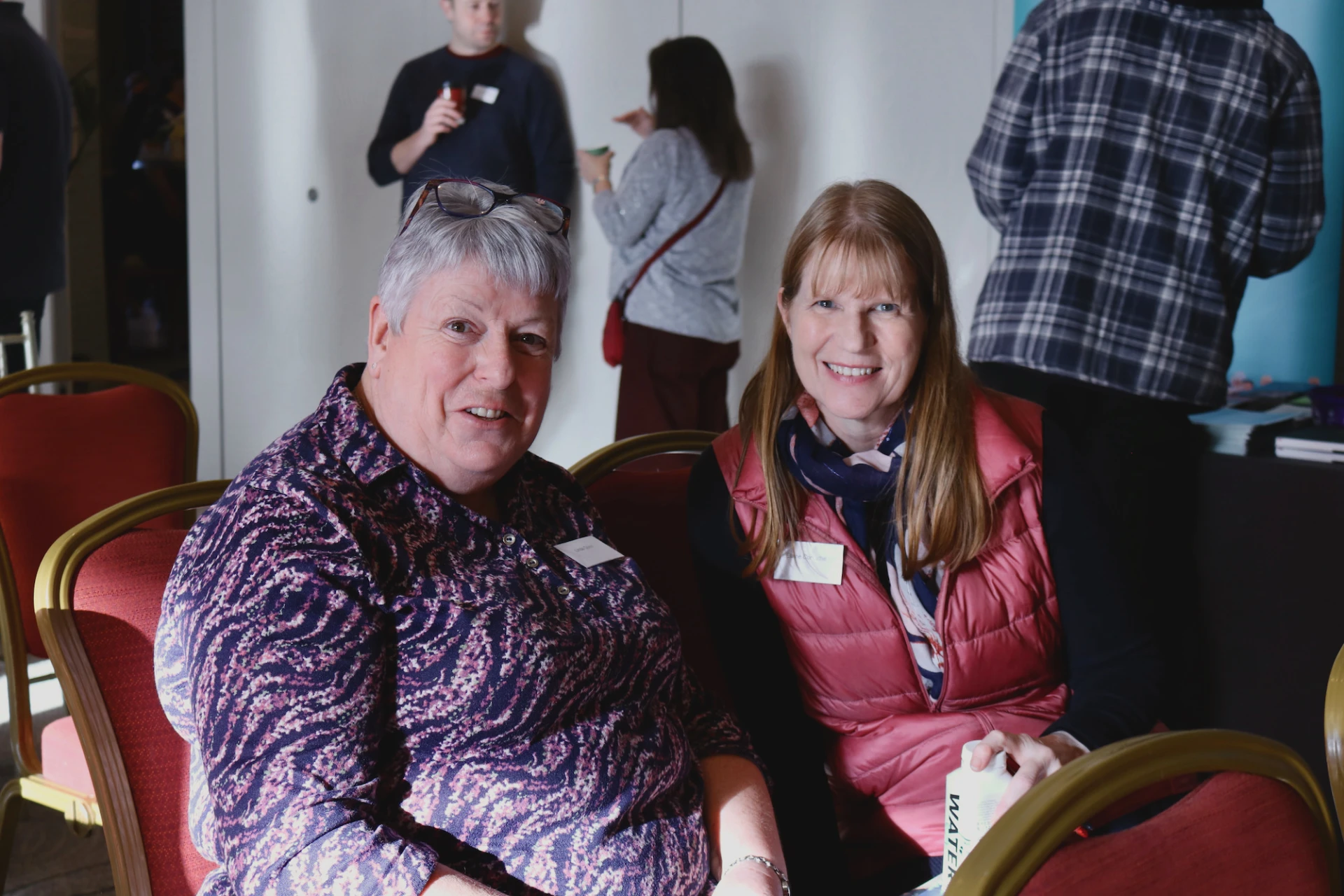 Linda Quinn and Elaine Conrathe