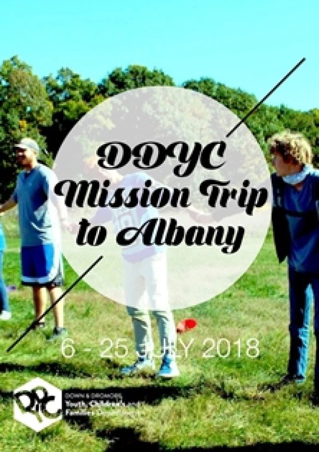 Closing today – applications for Albany Mission Trip