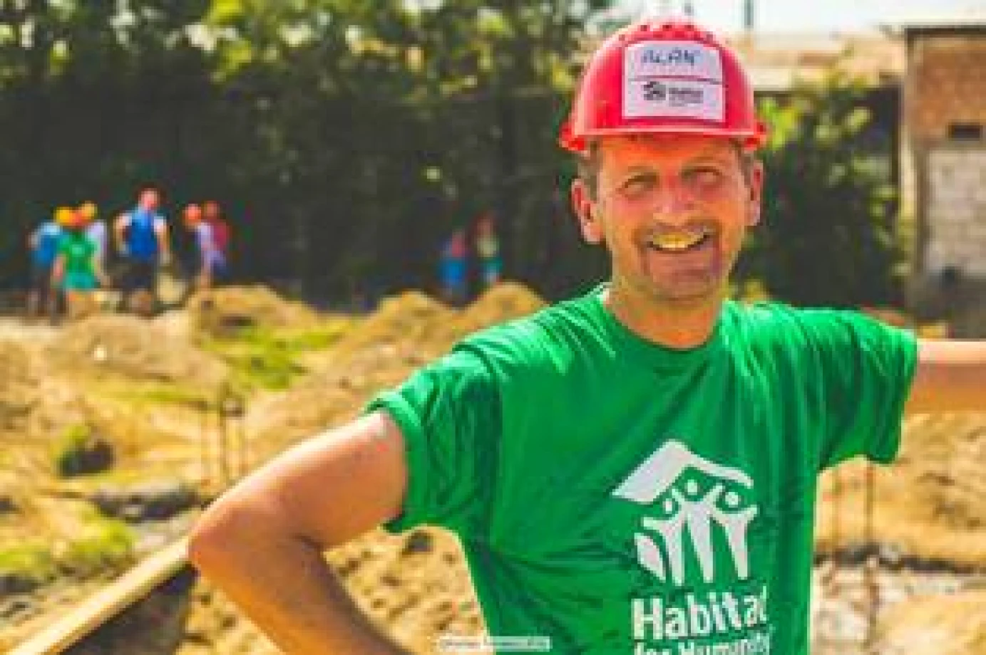 Volunteer Alan honoured by Habitat for Humanity