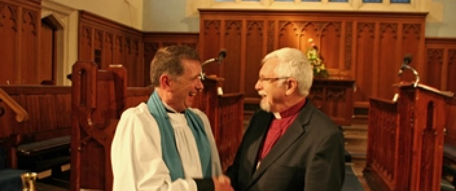 Alan Higgins commissioned as Pastoral Worker for St Clement’s