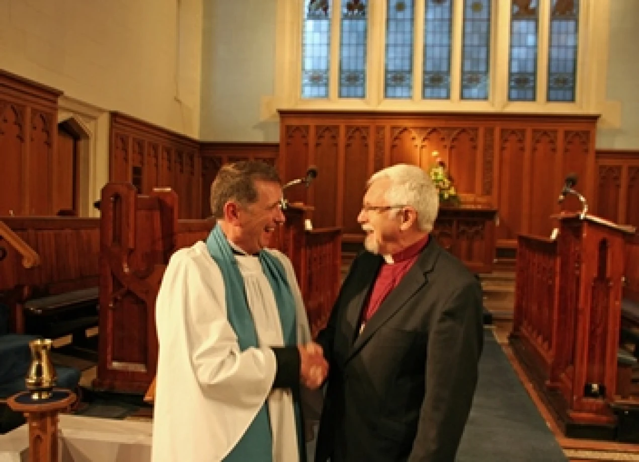 Alan Higgins commissioned as Pastoral Worker for St Clement’s