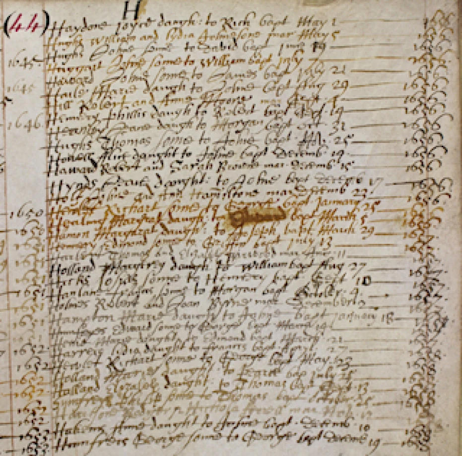 Oldest surviving parish register in Ireland reflects turbulent times