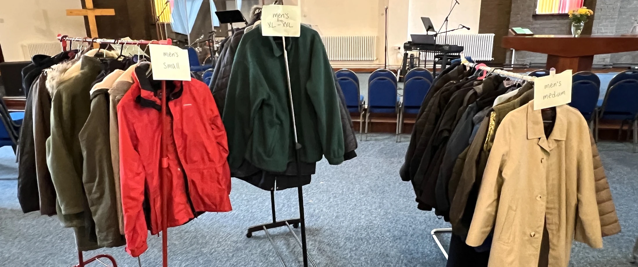 Winter coat giveaway in Ballybeen