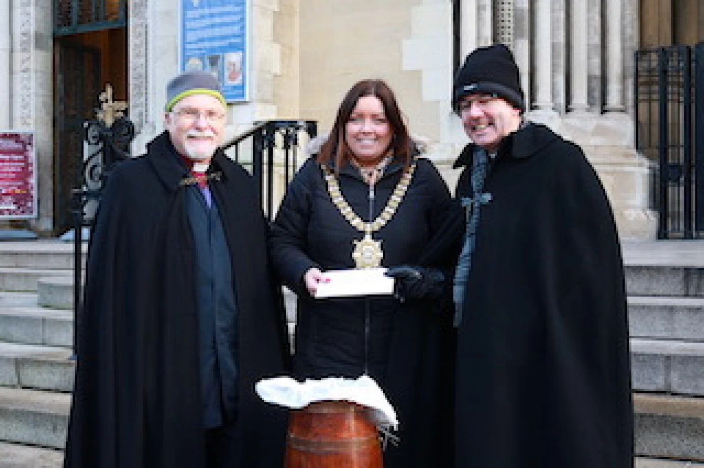 Belfast Cathedral Black Santa raises £160,000 for charities
