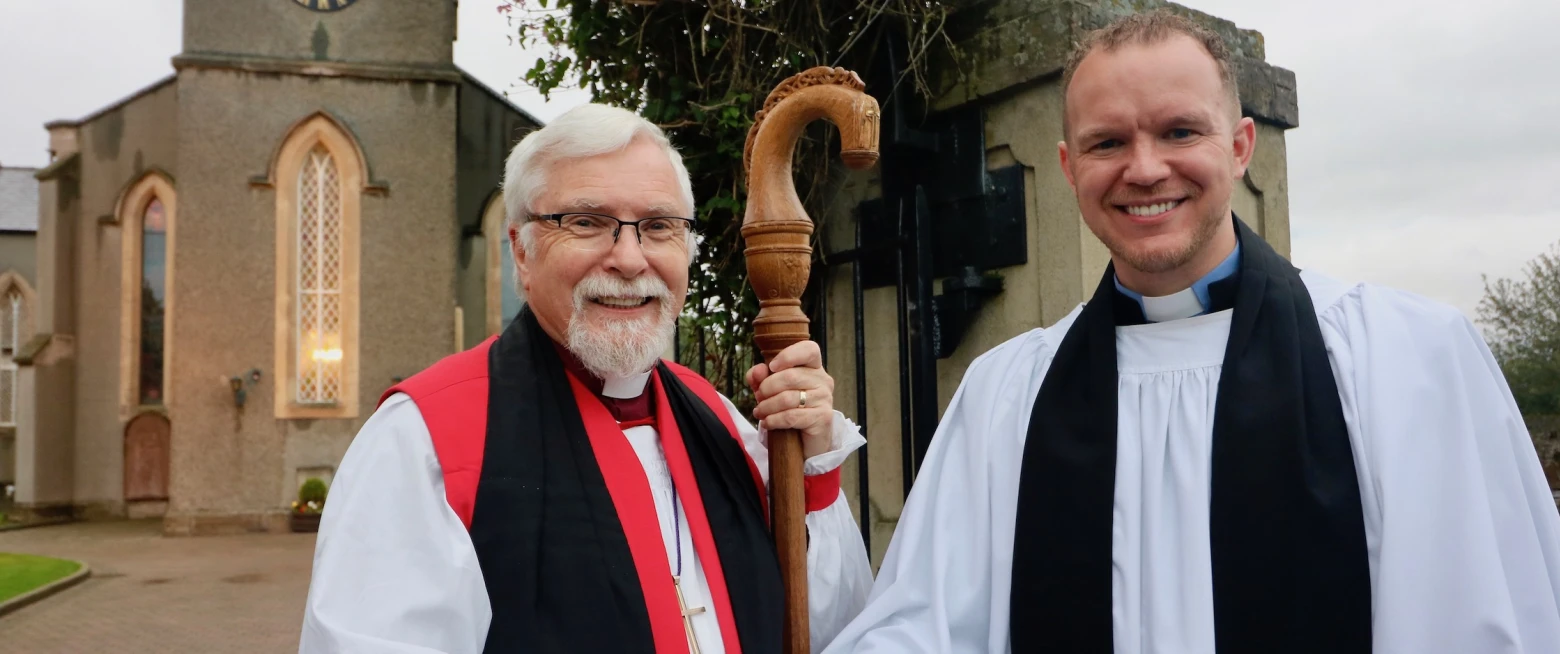 Revd Sam Johnston introduced as Minister–in–Charge in Comber