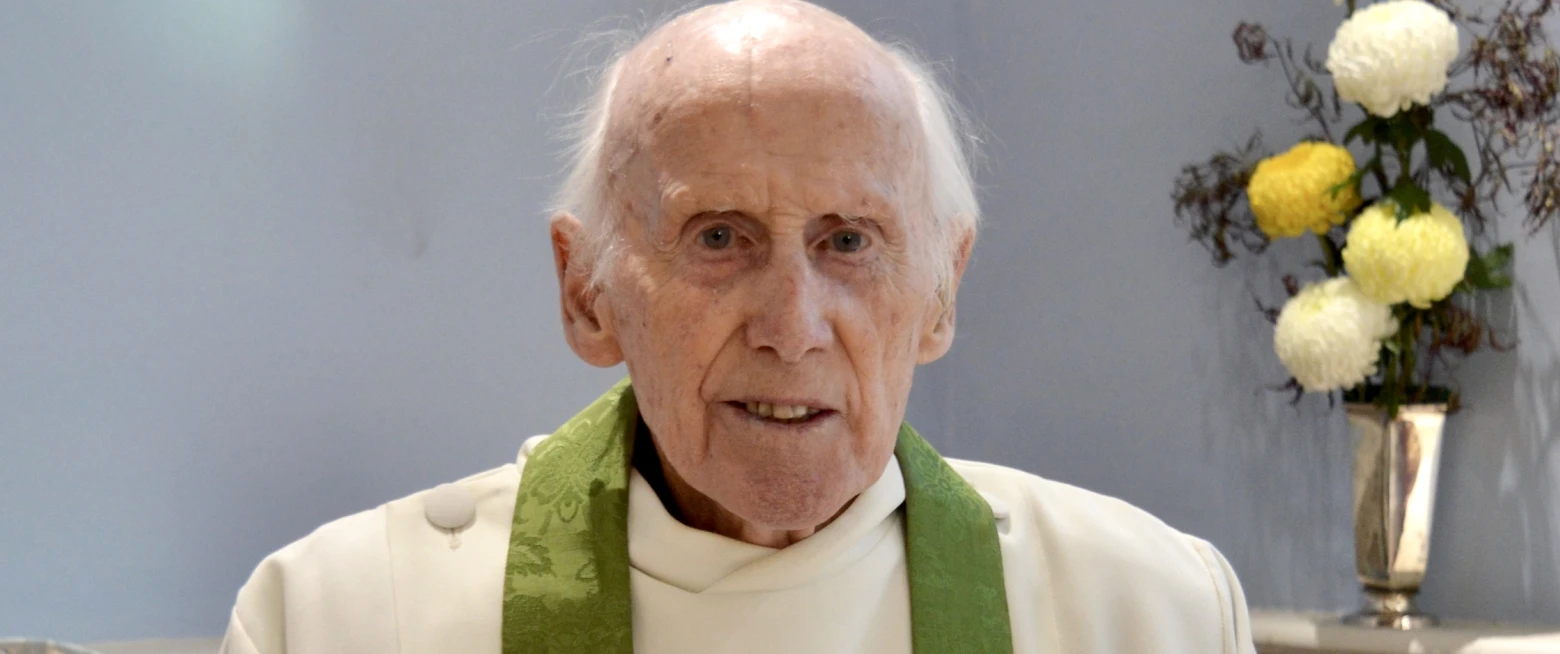 Canon Dermot Jameson, ordained 69 years!
