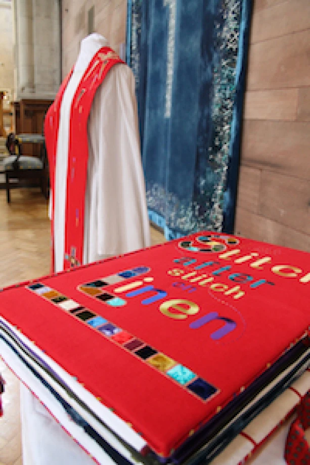 Exhibition allows closer look at linen vestments in St Anne’s