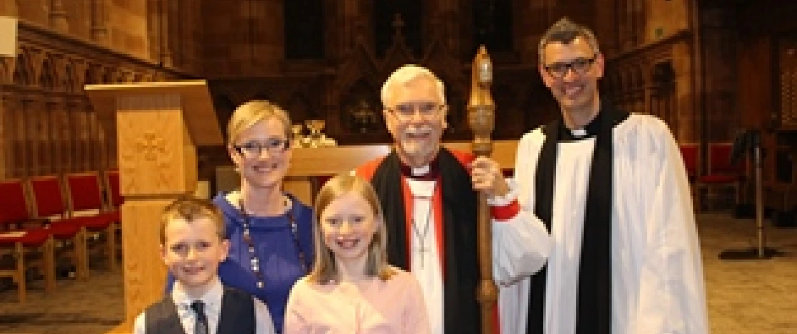 Ordination of Revd Jim Cheshire in Bangor Parish