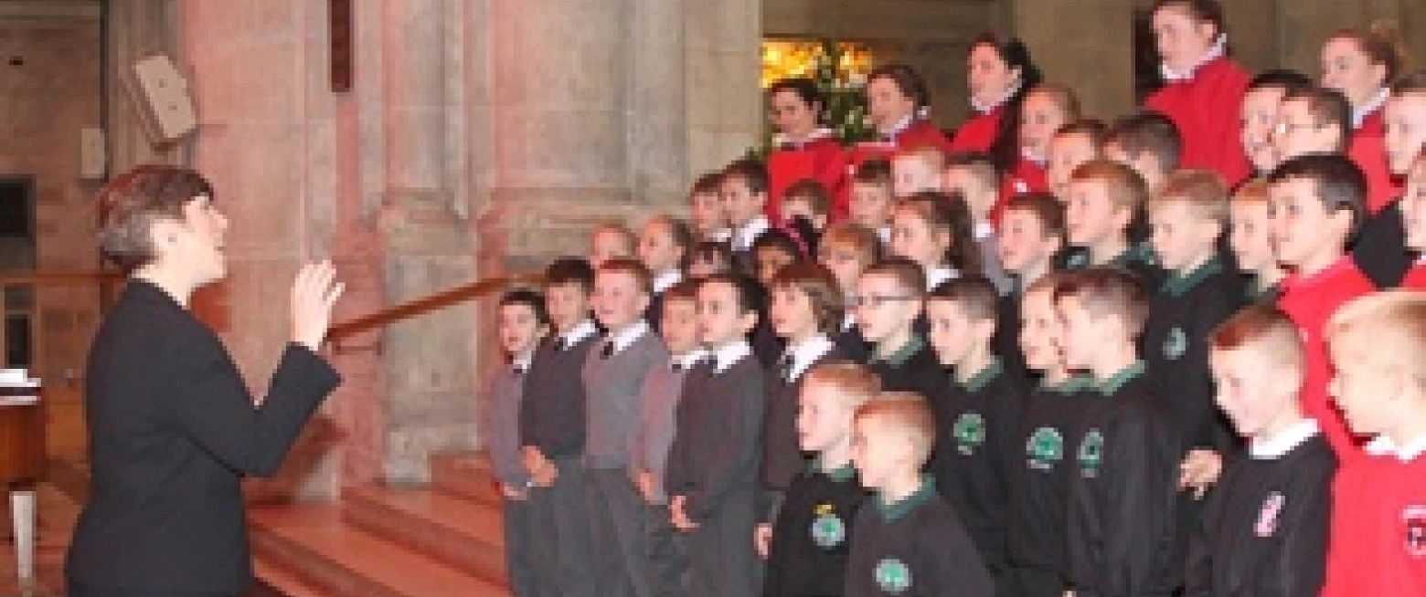 Belfast Cathedral Choir School pupils in June concert