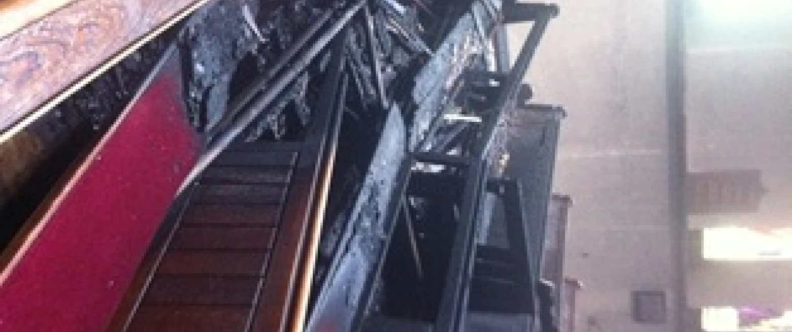 St Comgall’s damaged in overnight fire