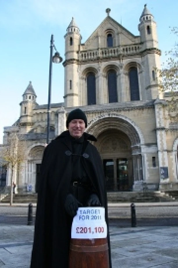 Dean Launches Belfast’s Black Santa appeal 2011