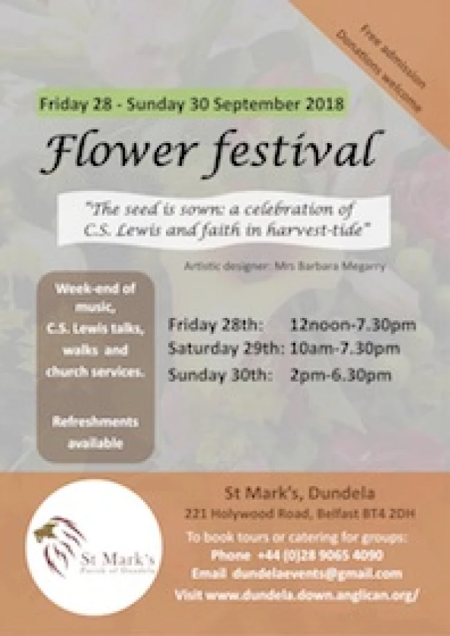 Dundela Flower Festival will celebrate C.S. Lewis and faith