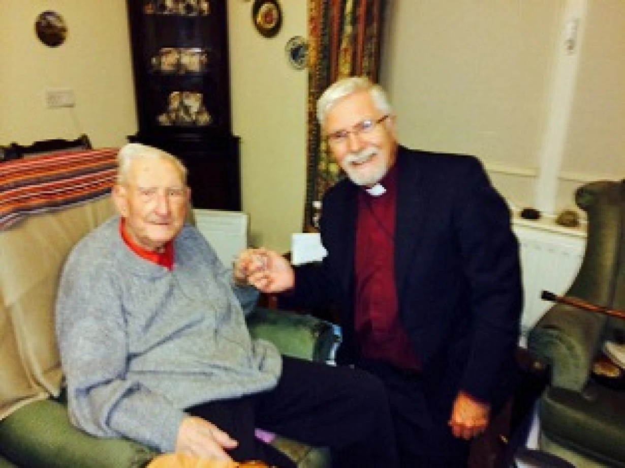 Happy 100th Birthday to Canon Dr Ernie Long!