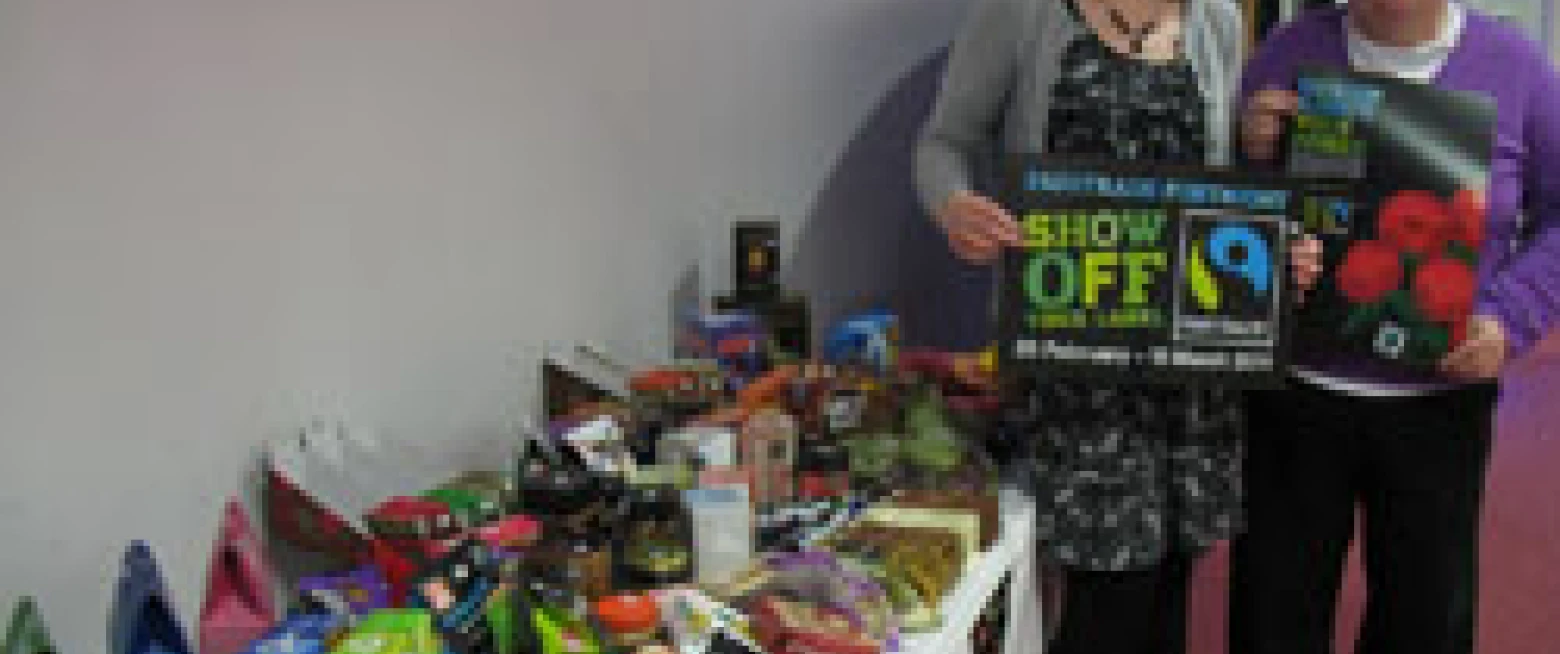 Seagoe Parish promotes Fairtrade Fortnight!