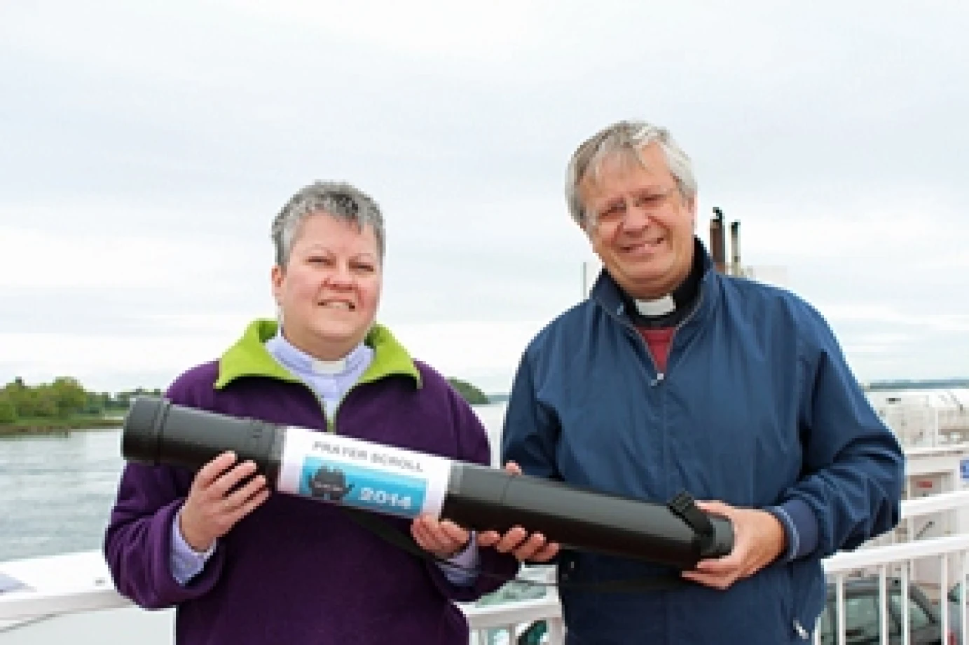 Our 24–7 prayer scroll crosses Strangford Lough