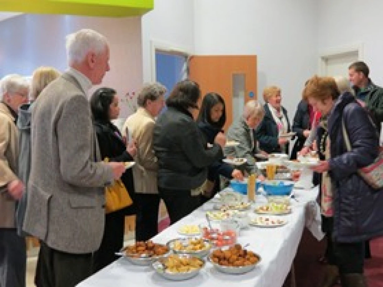 A truly international evening at Seagoe Parish