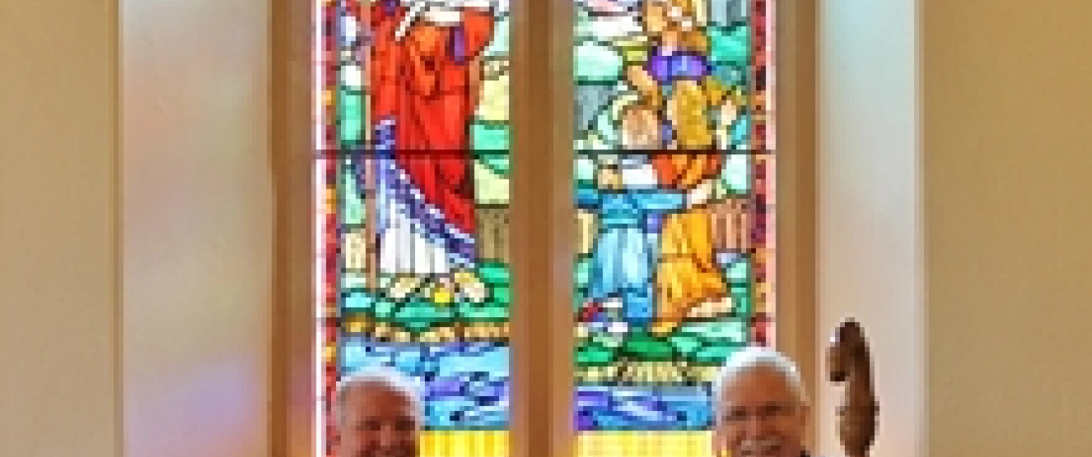 Beautiful new window dedicated in Garvaghy Parish Church