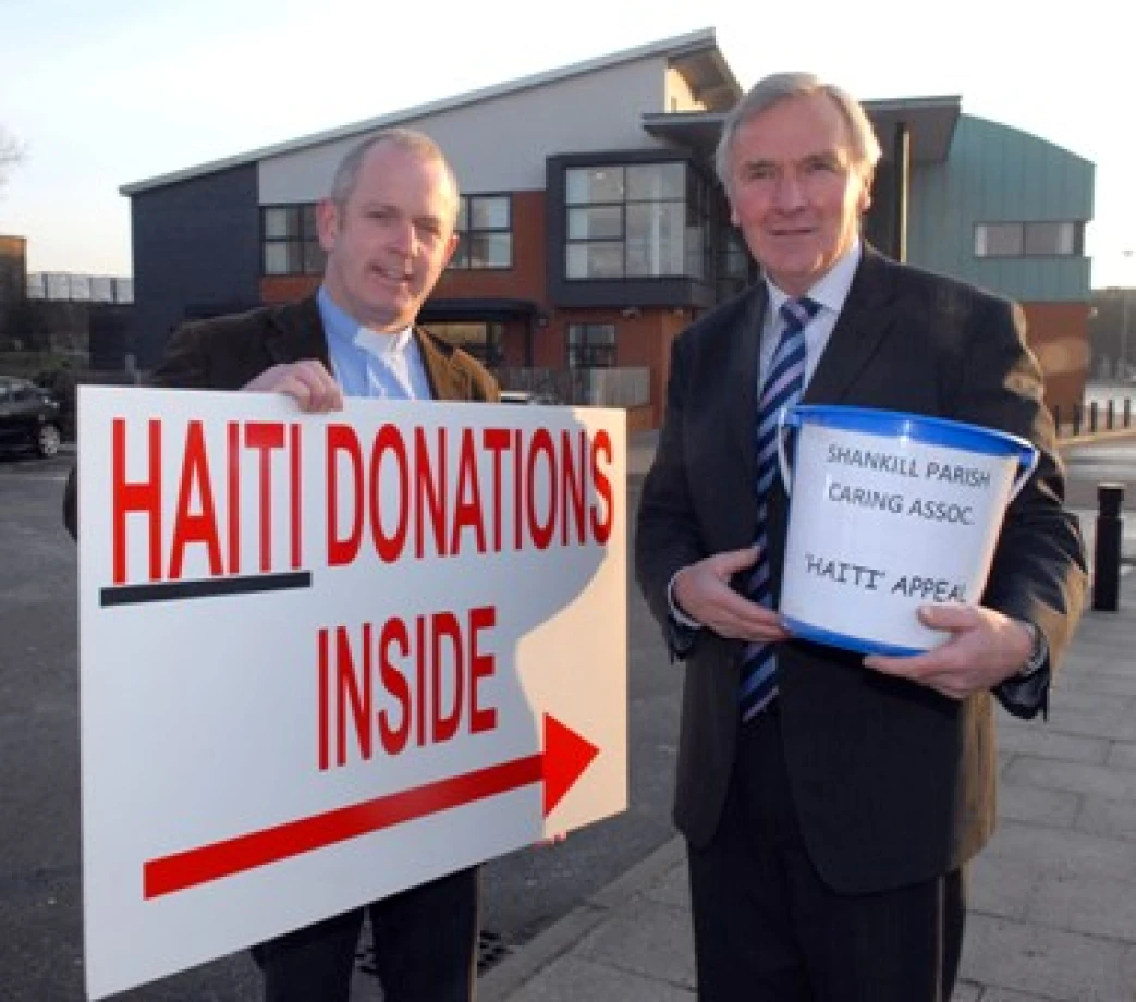 Shankill Parish Caring Association raises £9000 for Haiti