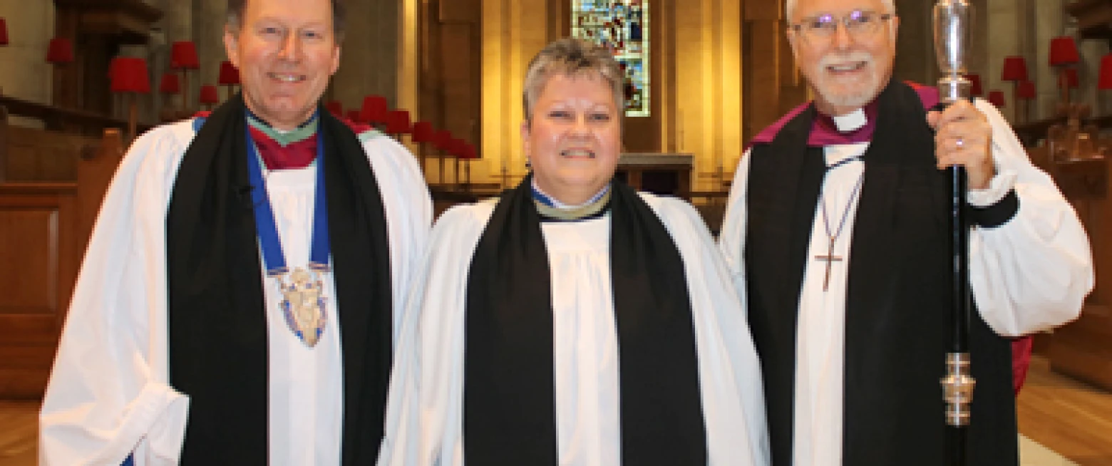 Installation of the Rev Canon Gill Withers at St Anne’s Cathedral 