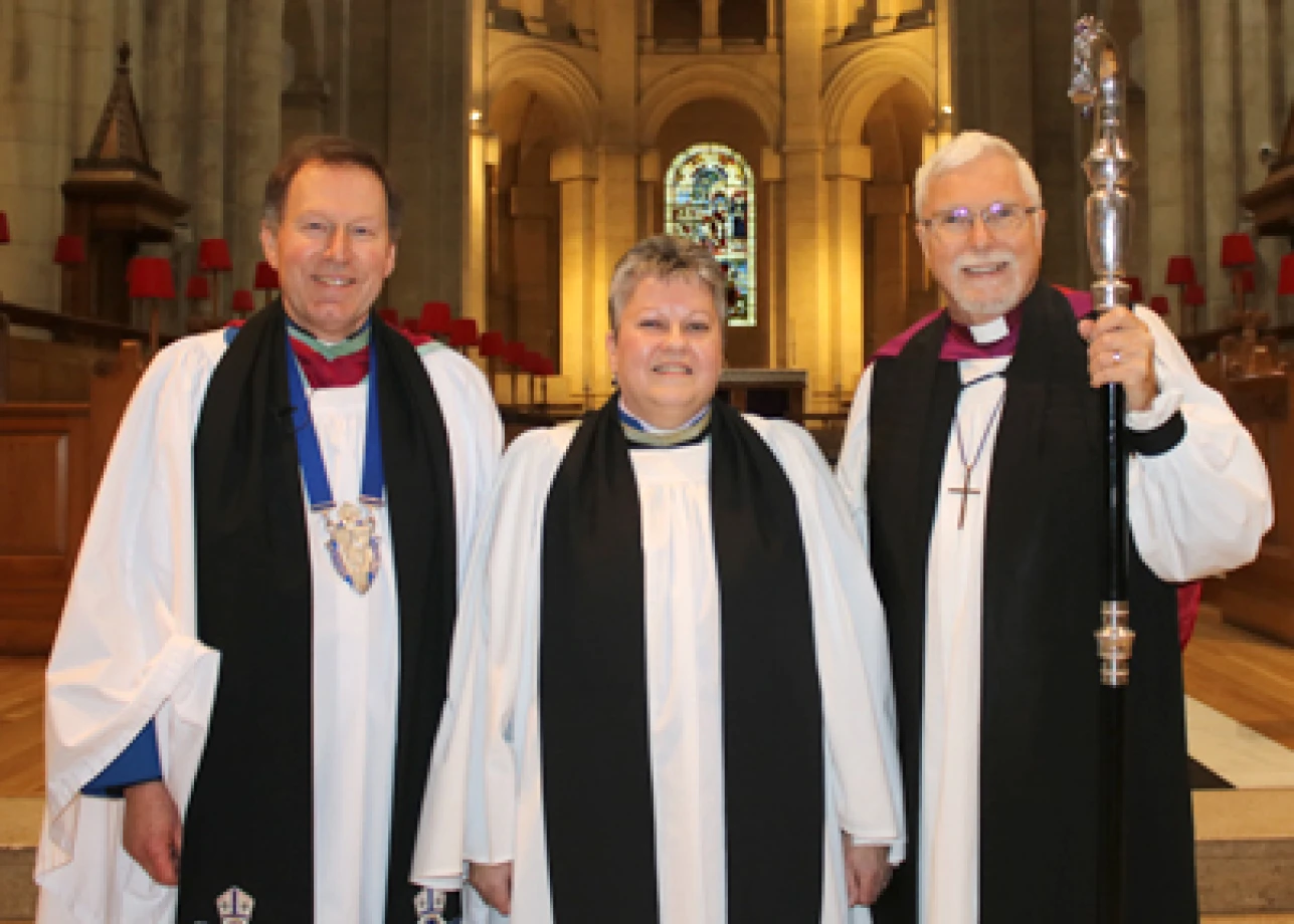 Installation of the Rev Canon Gill Withers at St Anne’s Cathedral 