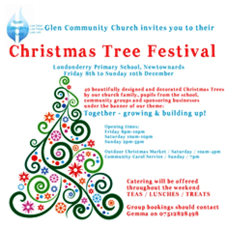 Excitement growing for Glen Church’s Christmas Tree Festival