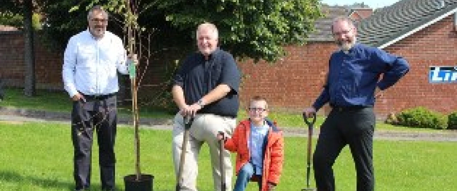 A third church is planted – and a tree!