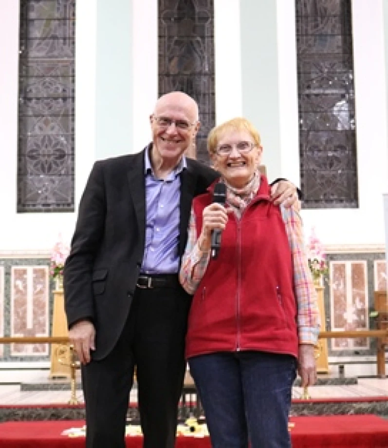 Listen to Greg and Sylvia Venables speaking on Thursday