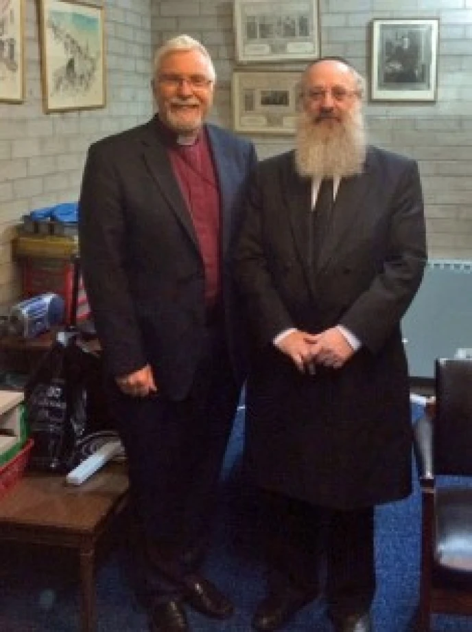 Bishop Harold meets Rabbi David Singer