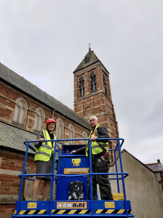 Race to complete CS Lewis church roof repairs before major celebration 