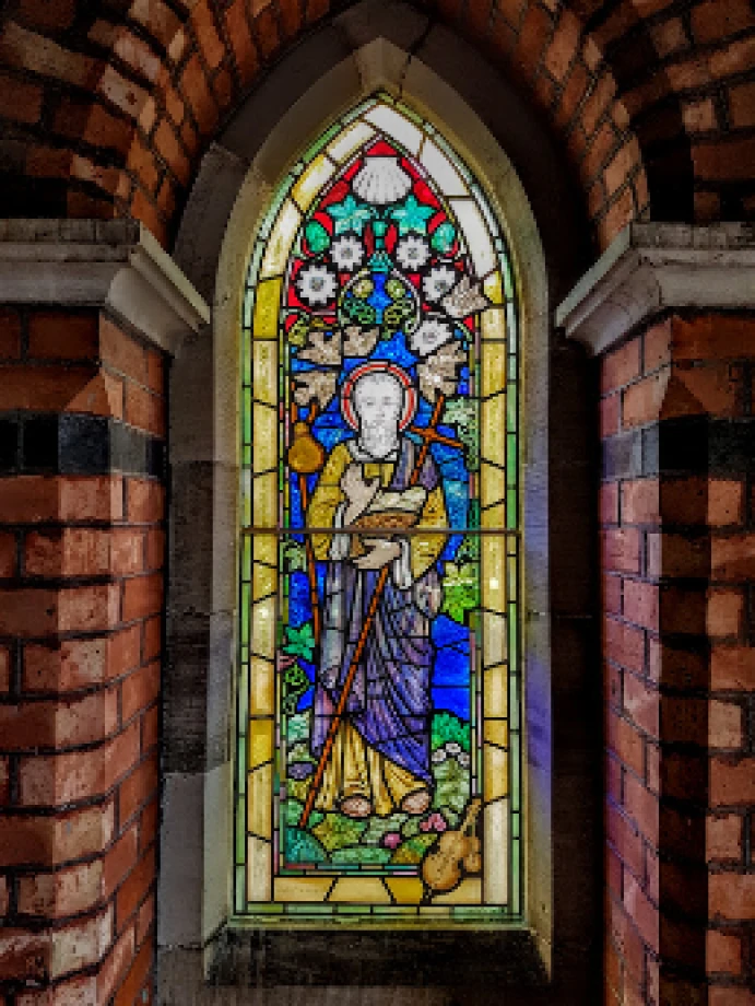 Dedication of new window in Holywood Parish Church