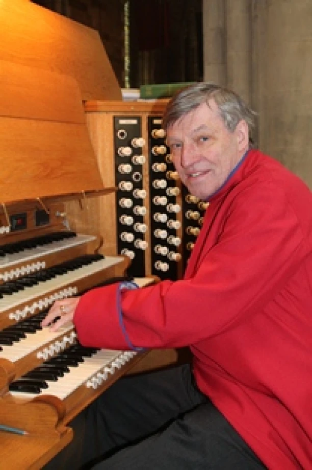 Honour for long–serving Belfast Cathedral organist