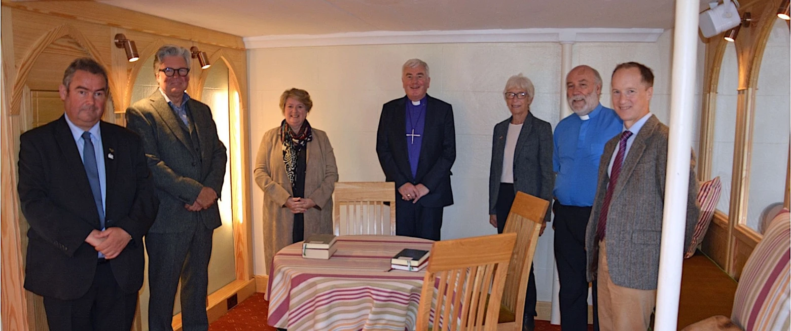 Welcome Area dedicated at Inch Parish Church