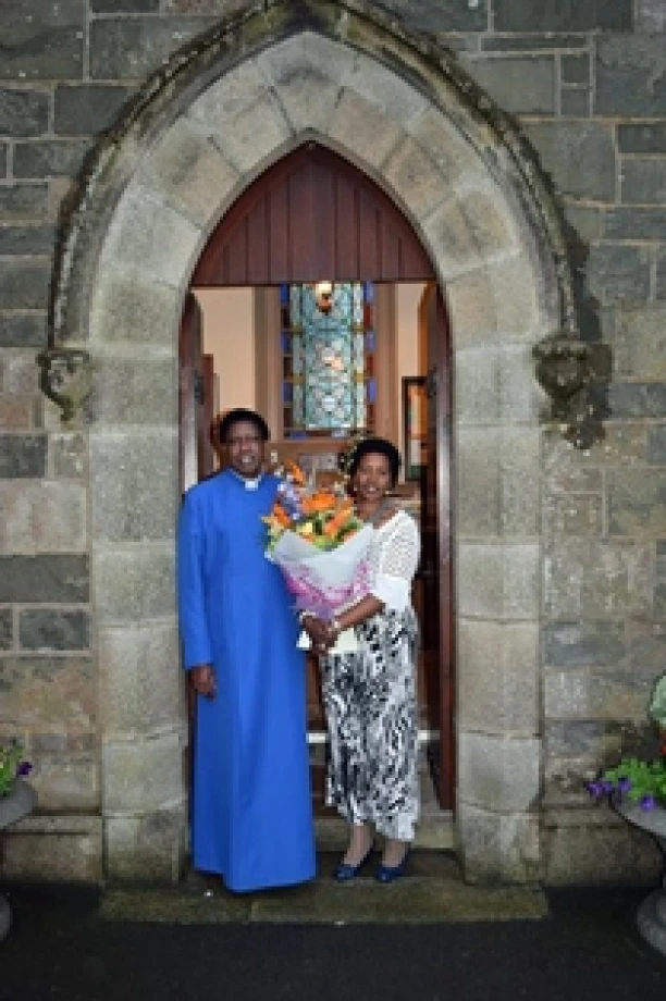 Parish of Killyleagh says farewell and thank you to Jerome and Mary Munyangaju