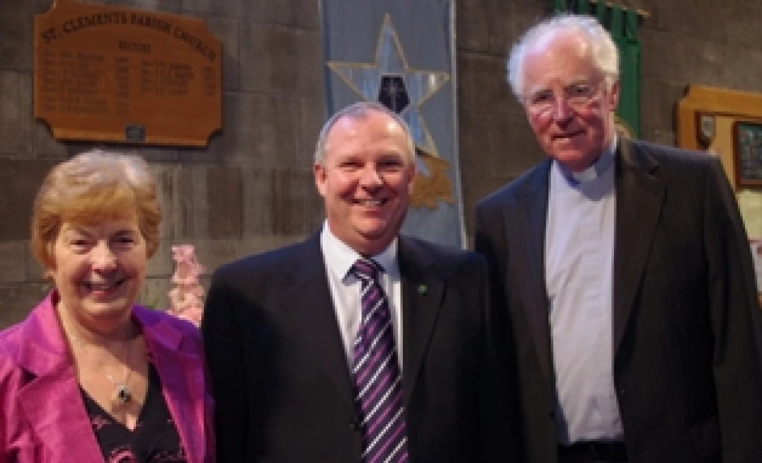 Presentation to Revd Desmond Logan on his retirement