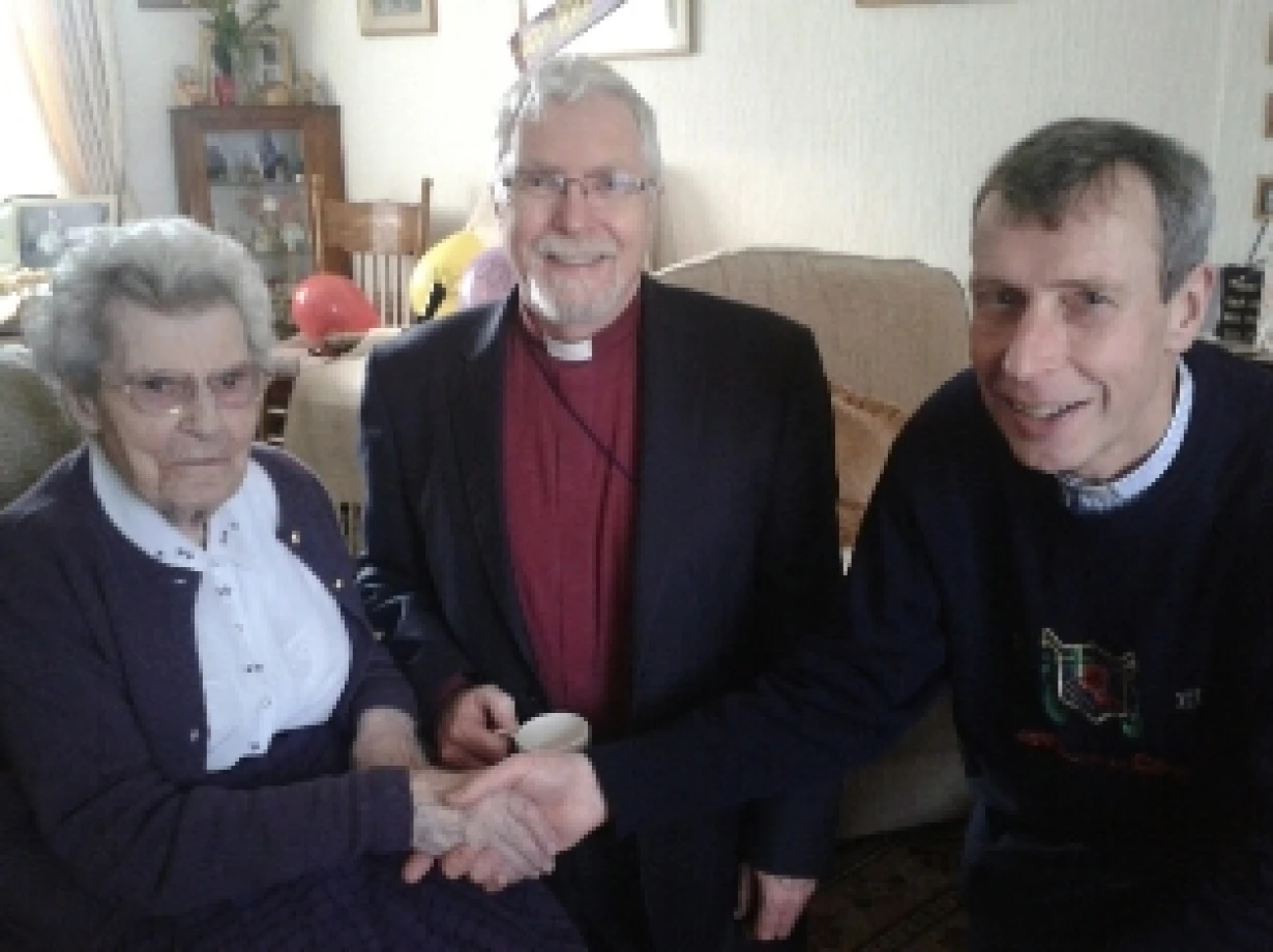 St Finnian’s parishioner celebrates her 100th