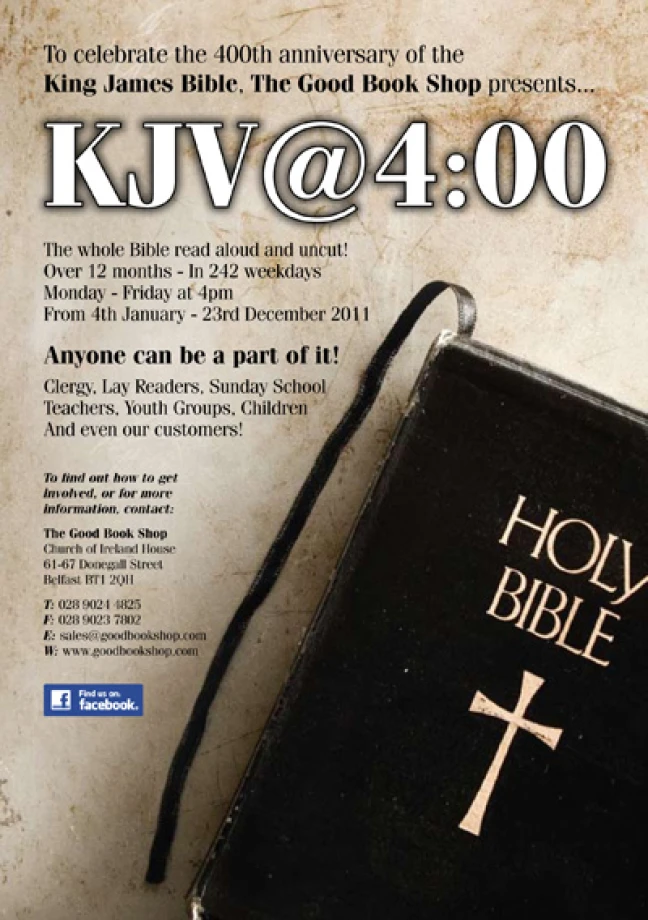 'KJV@4:00' will launch on 4th Jan 2011