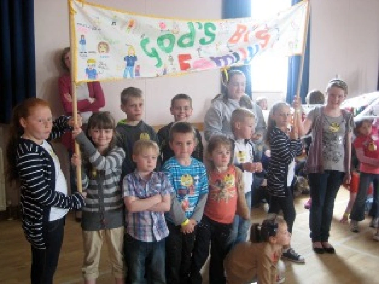 Diocese celebrates first ever children’s praise party