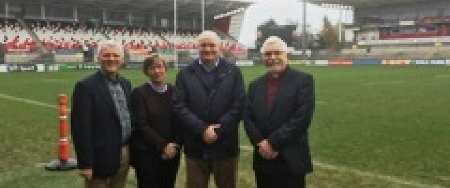 Ulster Rugby welcomes church leaders