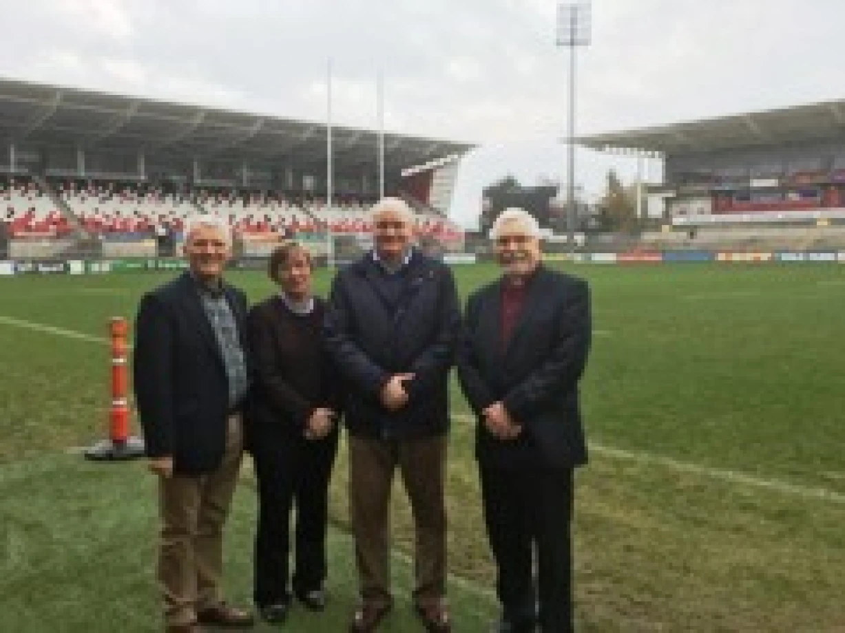 Ulster Rugby welcomes church leaders