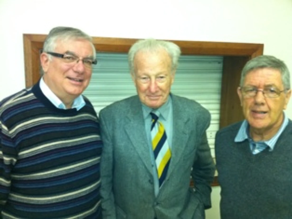 Rugby legend addresses Knockbreda Men