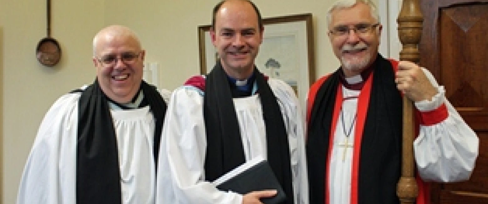 Revd Bill Press instituted in Knockbreda